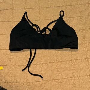 Black Adjustable Bikini Top - Worn Twice